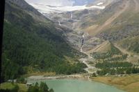 Fahrtimpressionen mit dem Bernina-Express