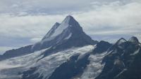 Blick auf Schreckhorn am First 