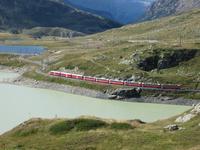 Blick vom Berninapass