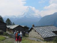 Zermatt - Wanderung auf dem Blumenweg von Blauherd nach Sunnegga - Trufteren