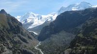 Zermatt - Ausflug zum Kleinen Matterhorn - Blick zur Monte Rosa Gruppe