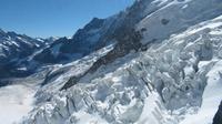 Ausflug zum Jungfraujoch - Blick ins Eismeer