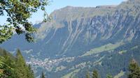 Ausflug zum Schilthorn - Mürren Blick ins Lauterbrunnental