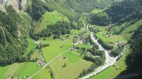 Ausflug zum Schilthorn -  Blick ins Lauterbrunnental