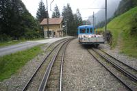 Fahrt mit der Goldau-Arth-Bahn auf die Rigi
