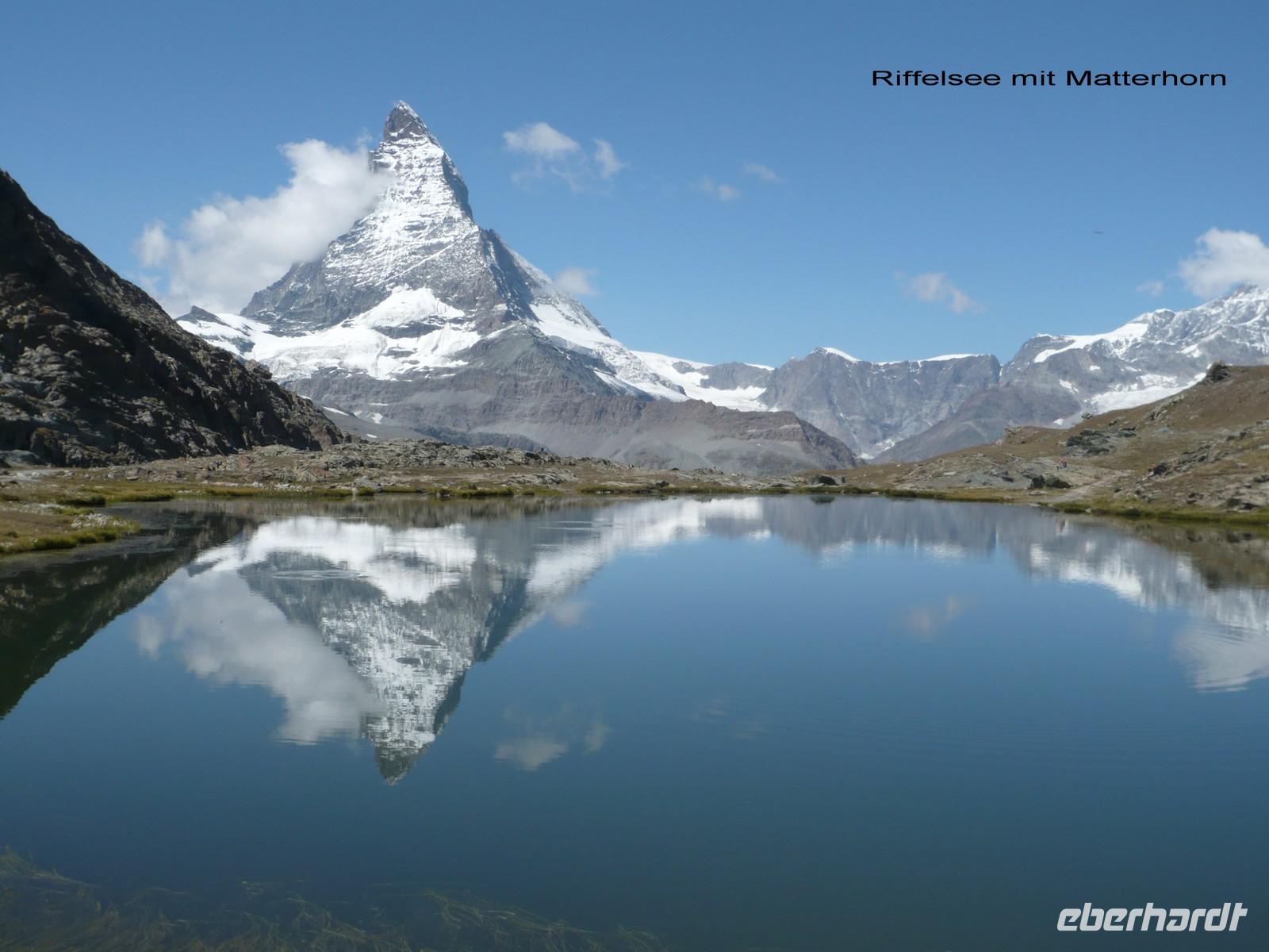 Y- Riffelsee mit Matterhorn