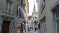 136 Solothurn - Stadtführung - Uhrturm am Marktplatz