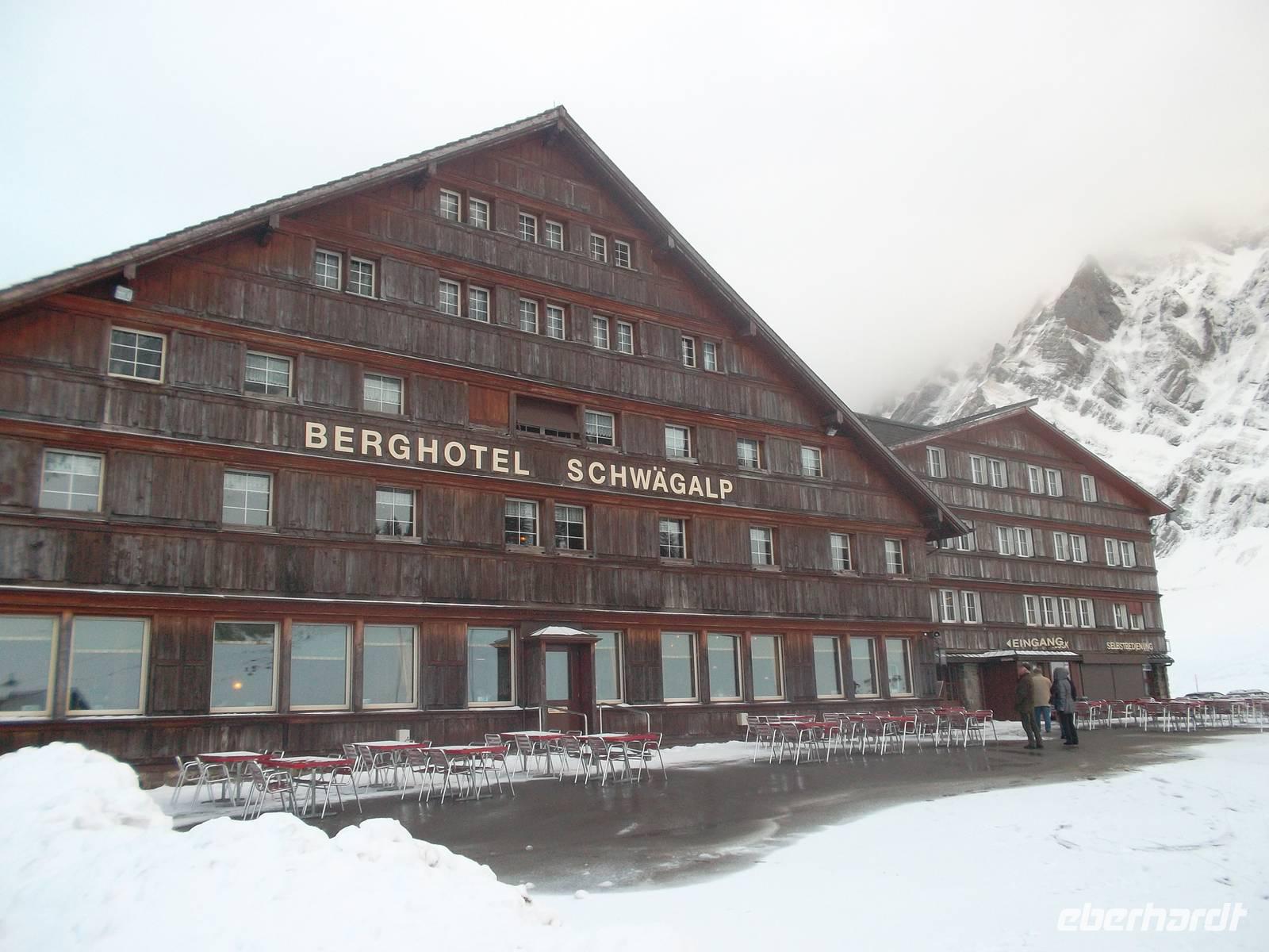 Das Hotel Schwägalp liegt am Säntis