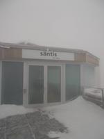 Schneesturm in 2502 m Höhe