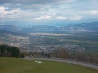 Weit geht der Blick vom Stoss-Pass