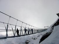 Hängebrücke auf dem Titlis