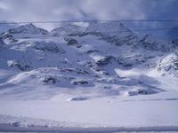 Fahrt mit dem Bernina-Express