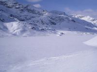 Fahrt mit dem Bernina-Express