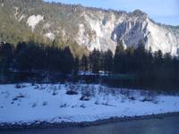 Fahrt mit dem Glacier-Express (Rheinschlucht)