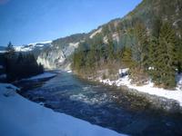 Fahrt mit dem Glacier-Express (Rheinschlucht)