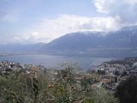 Blick auf Locarno und den Lago Maggiore