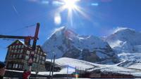 0308 Ausflug zum Jungfraujoch - Kleine Scheidegg - Blick zum Eiger