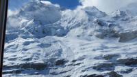 0317 Ausflug zum Jungfraujoch -  Blick in die Gletscherwelt