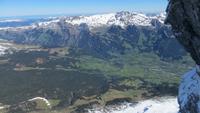 0318 Ausflug zum Jungfraujoch -  Blick aus der Eigernordwand
