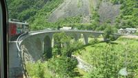 Kreisviadukt des Bernino Express