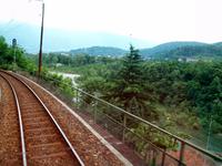 Fahrt mit der Centovalli- Bahn