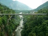 Fahrt mit der Centovalli- Bahn