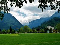 Interlaken, Blick zum Jungfraumassiv