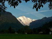 Blick zum Jungfraumassiv