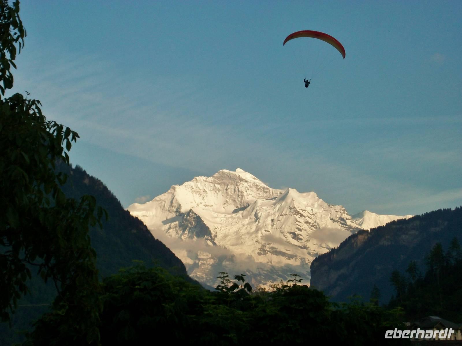 Blick zum Jungfraumassiv