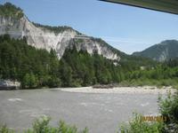 Mit dem Glacier Express unterwegs - die Rheinschlucht