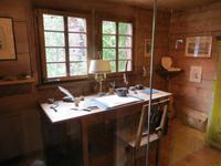 071 Im Museum in Saas Fee - Arbeitszimmer von Carl Zuckmeyer