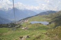 Fahrt zum Bettmerhorn mit Blick auf den Bettmersee