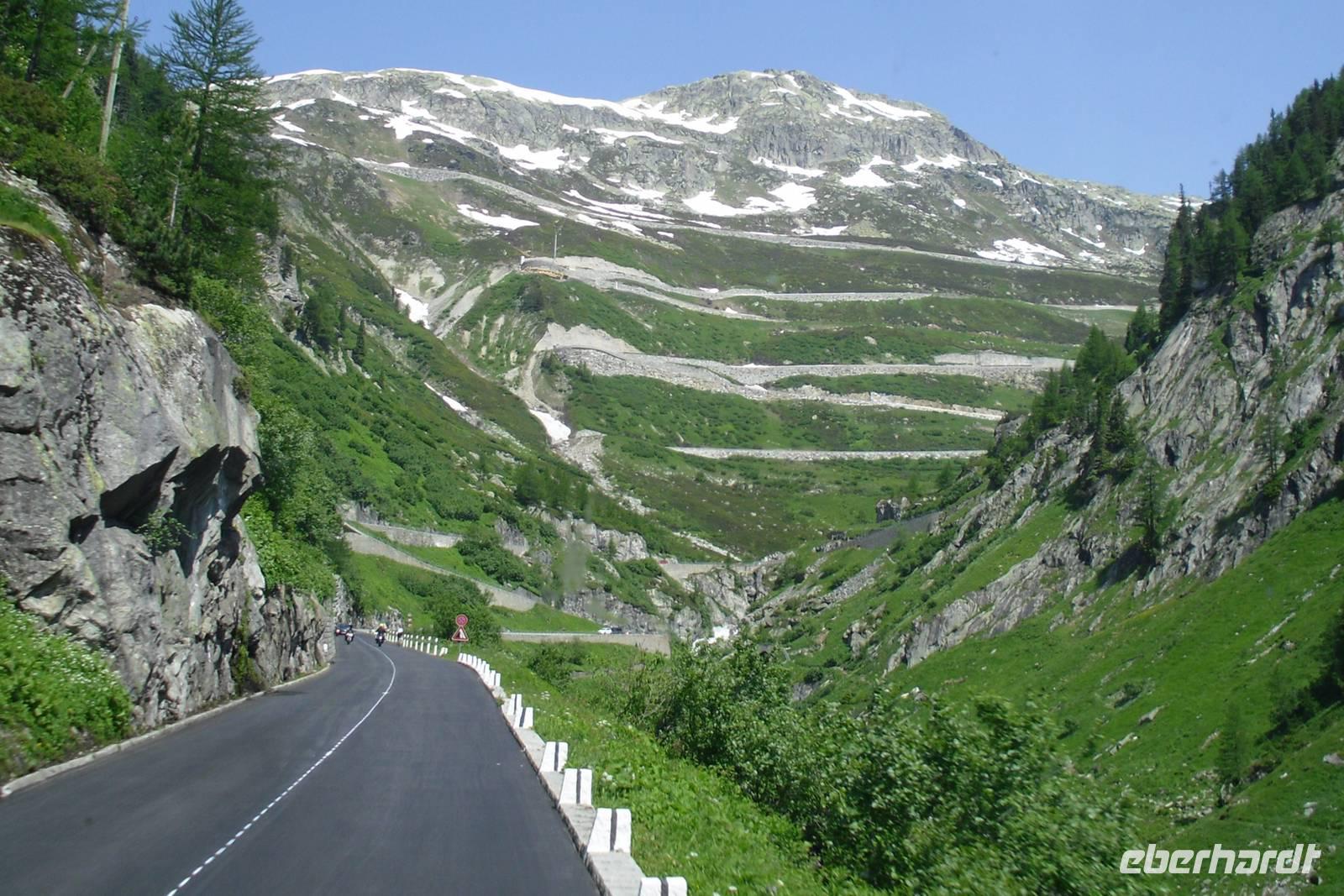 Fahrt auf den Grimselpass