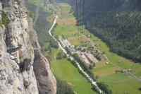 Fahrt von Mürren nach Stechelberg