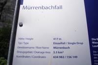 Daten zum Mürrenbachfall