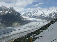 Der Aletschgletscher