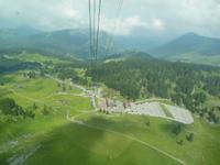 Abfahrt vom Säntis zur Schwägalp 