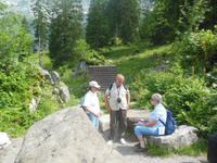 Rast beim Wandern auf der Schwägalp mit Albert 