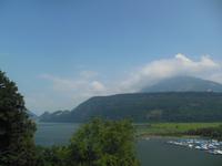 Auffahrt mit der Pilatus Zahnradbahn von Alpnachstad aus 
