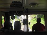 Auffahrt mit der Pilatus Zahnradbahn von Alpnachstad aus 