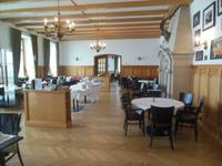 das Kaminzimmer im Kulm auf dem Pilatus 