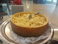 beim Apero auf dem Pilatus an der Steinbockbar 