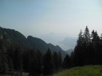 Abfahrt mit der Pilatus Zahnradbahn 