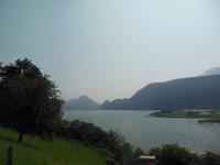 Abfahrt mit der Pilatus Zahnradbahn 