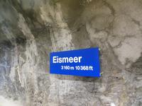 Eismeer 3160m auf Fahrt zur Jungfrau 