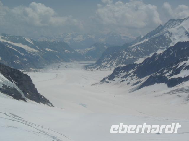 Aletschgletscher auf der Jungfrau 