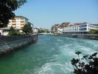 die Aare in Thun 