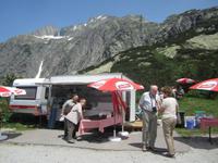 Unser Picknick am Käsestand