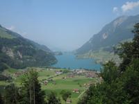 Blick auf den Lungernsee