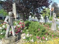 Kreisverkehr in Interlaken West 